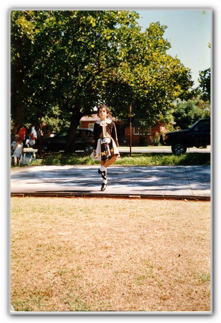 LJ in Irish Dance Costume